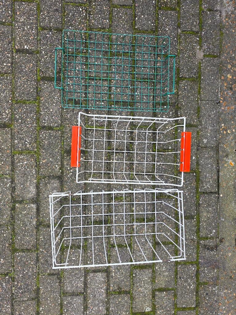 gratis - ijzeren manden, Ophalen, Rechthoekig, Overige materialen