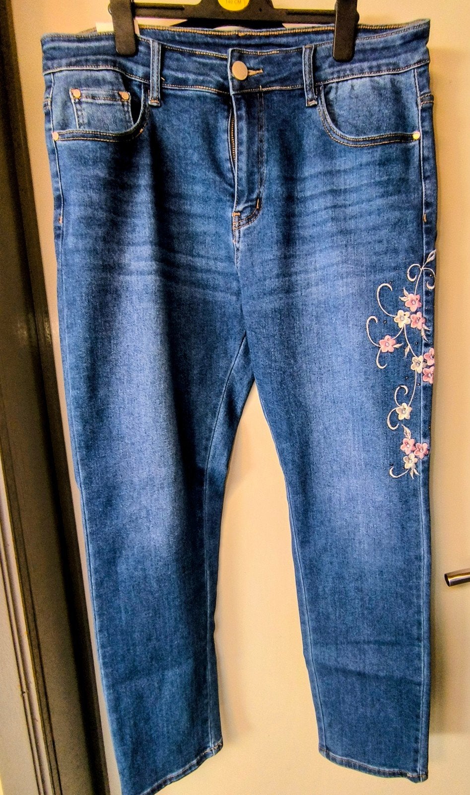 Rechte spijkerbroek., G smack, Blauw, Overige jeansmaten, Nieuw