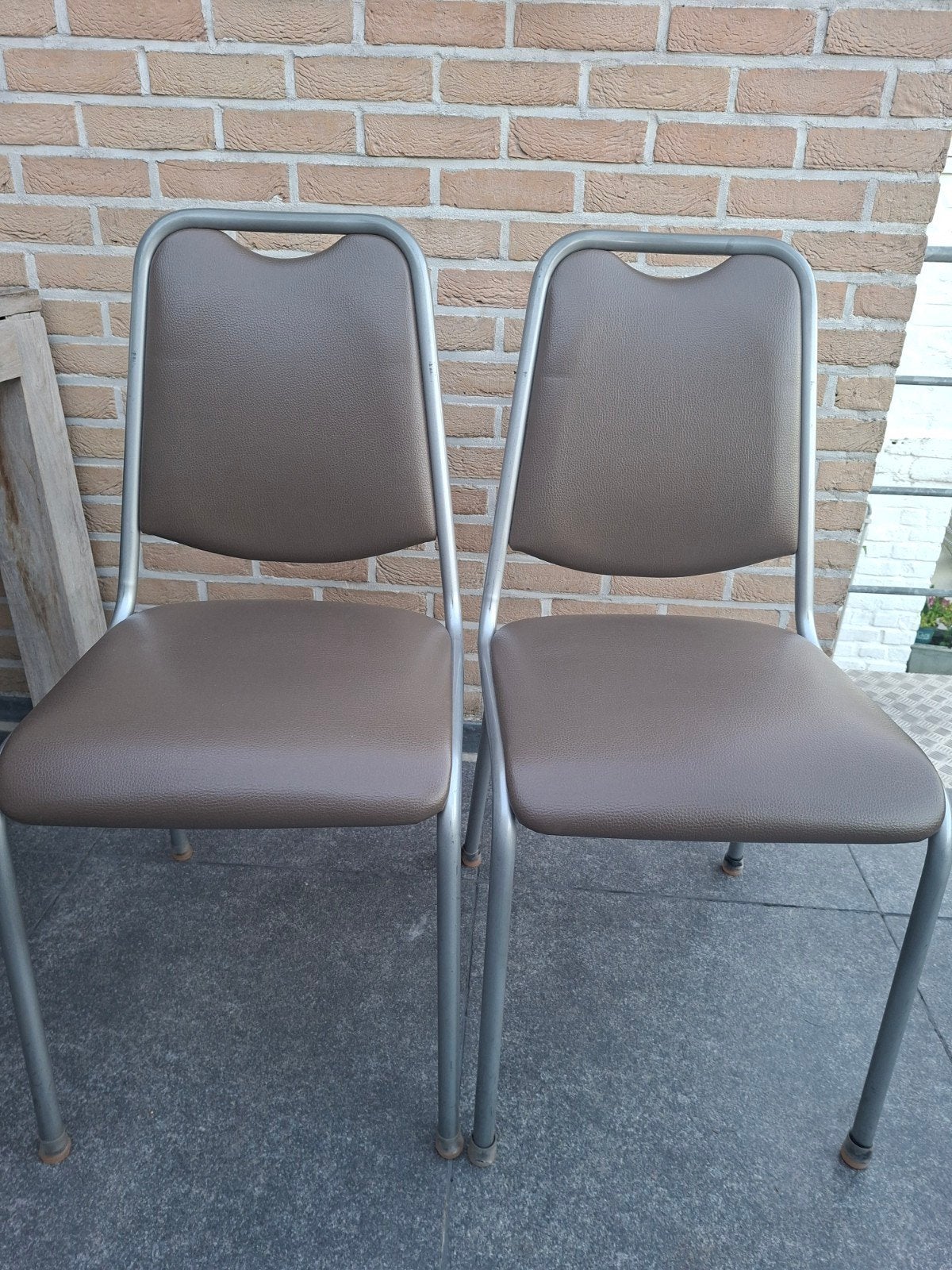 4 mooie keukenstoelen, Huis en Inrichting, Ophalen, Kunststof, Gebruikt, Overige kleuren