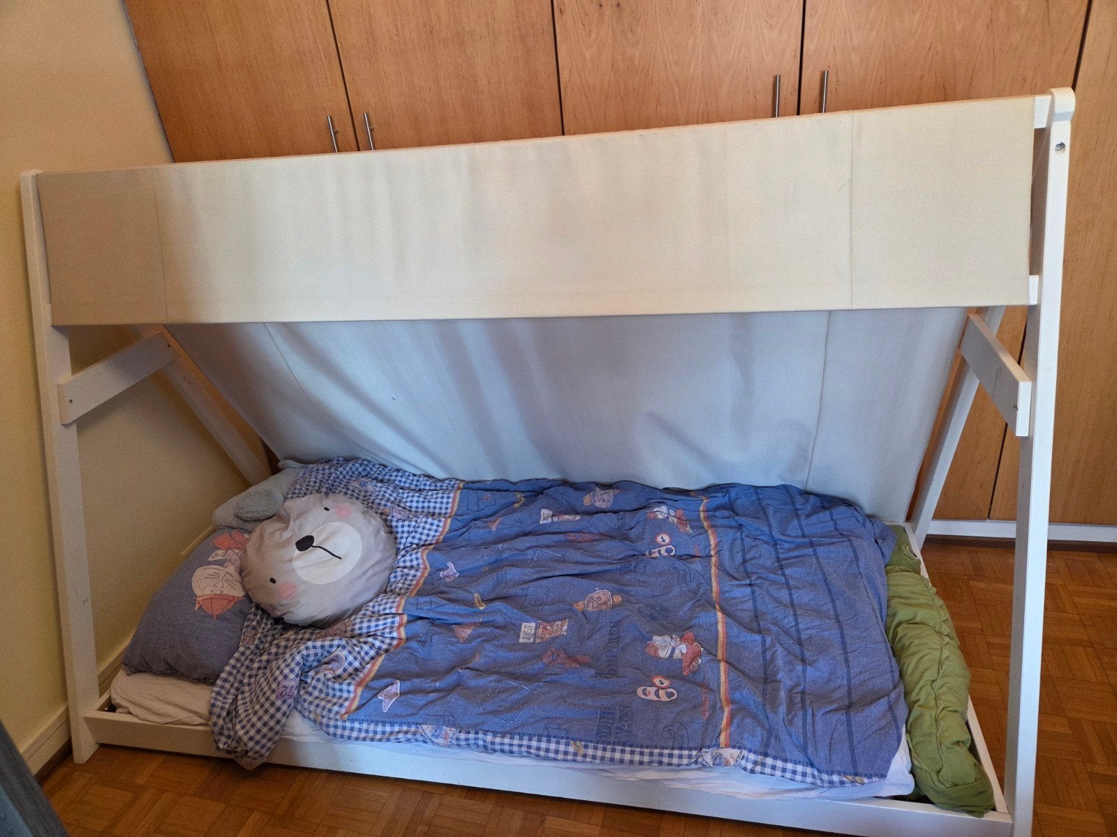 lit tente 90x200, Enfants & Bébés, Sommier à lattes, 85 à 100 cm, Enlèvement, 180 cm ou plus