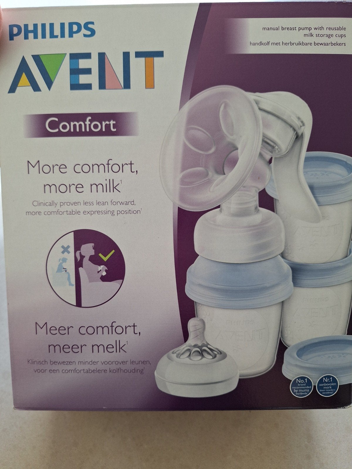 Handkolf Philips Avent, Kinderen en Baby's, Ophalen, Zo goed als nieuw, Borstkolf, Philips Avent