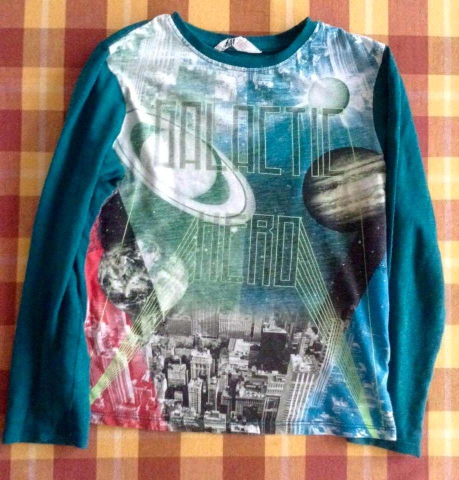 T-shirt à manches longues H&M garçon 8 ans, Enlèvement ou Envoi, Comme neuf, Garçon