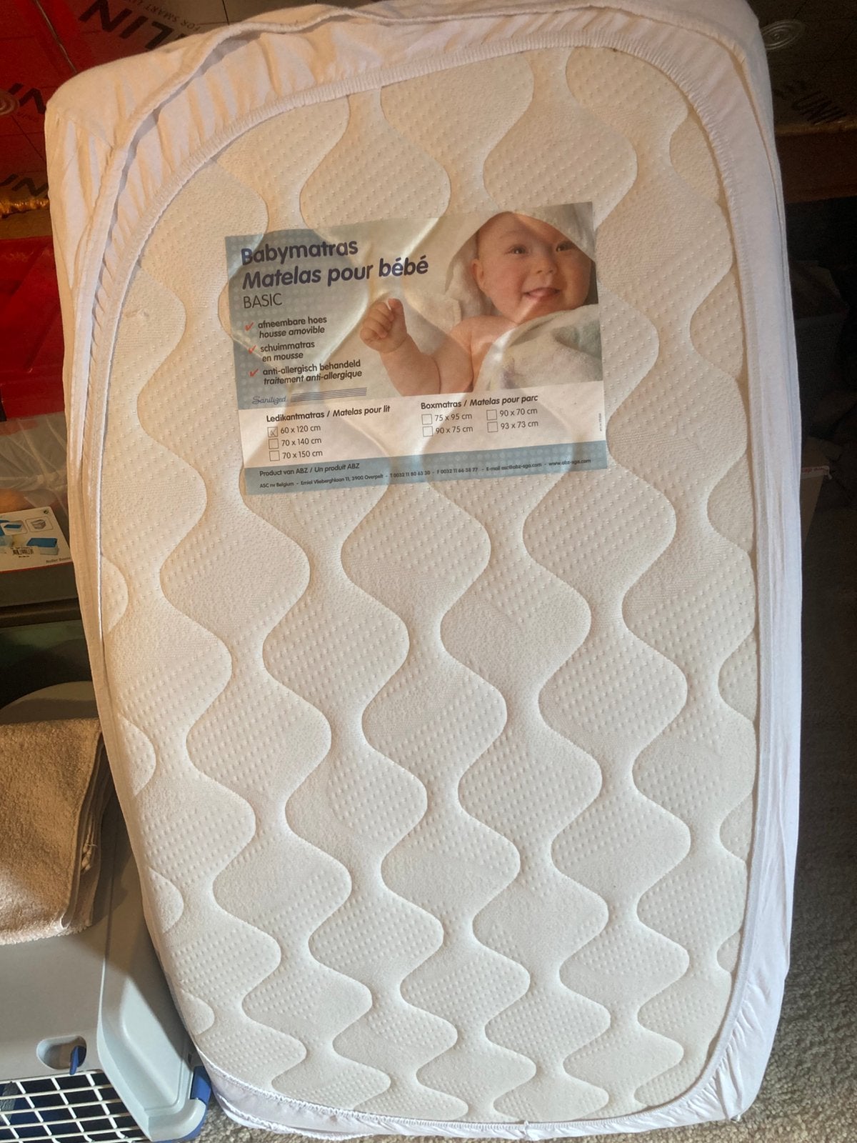 Ledikant matras, Kinderen en Baby's, Ophalen, Zo goed als nieuw