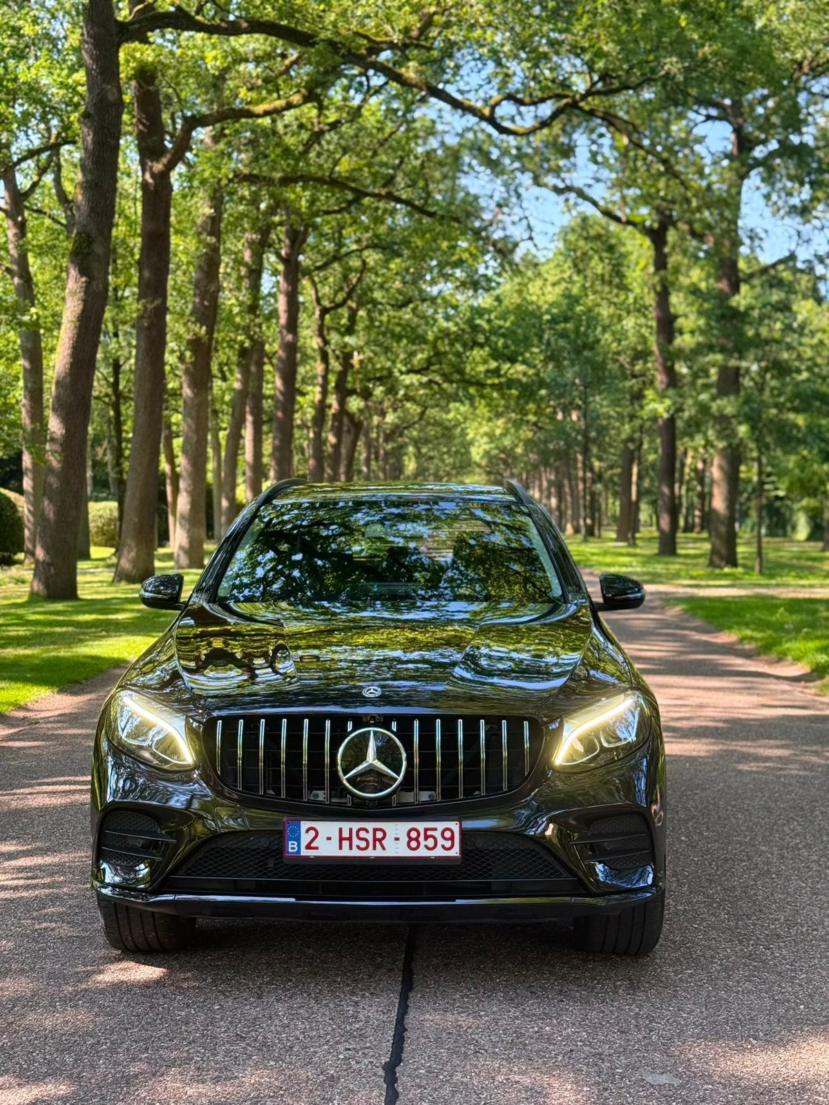 Mercedes benz GLC 350e 4Matic AMG, Cuir, Achat, 2000 kg, Noir