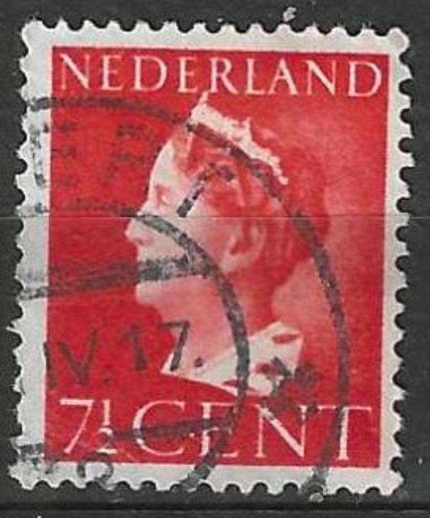 Pays-Bas 1940 - Yvert 333 - Reine Wilhelmine (ST), Timbres & Monnaies, Timbres | Pays-Bas, Envoi, Affranchi
