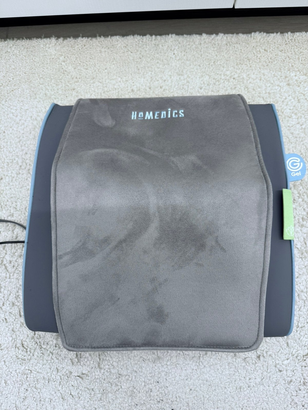 Massage shiatsu kussen, Sport en Fitness, Ophalen, Zo goed als nieuw, Massagestoel of Kussen