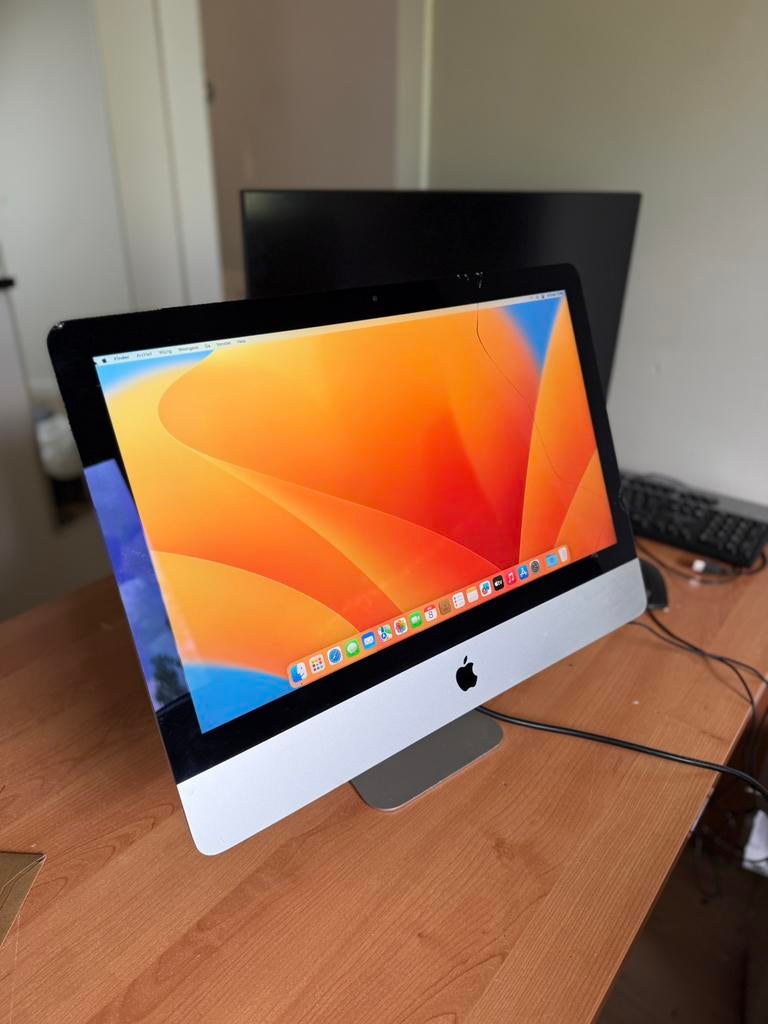 Imac 2017 met ssd en gebarsten scherm, Informatique & Logiciels, Enlèvement, Comme neuf, IMac, SSD