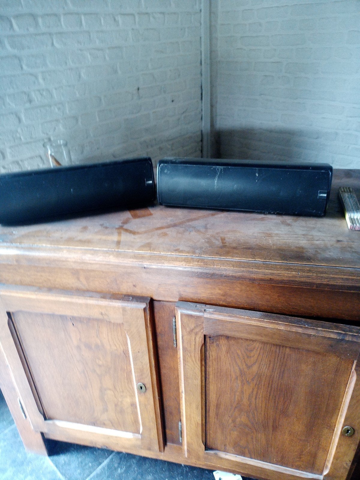 Frontspeaker ,backspeaker, Audio, Tv en Foto, Soundbars, Ophalen