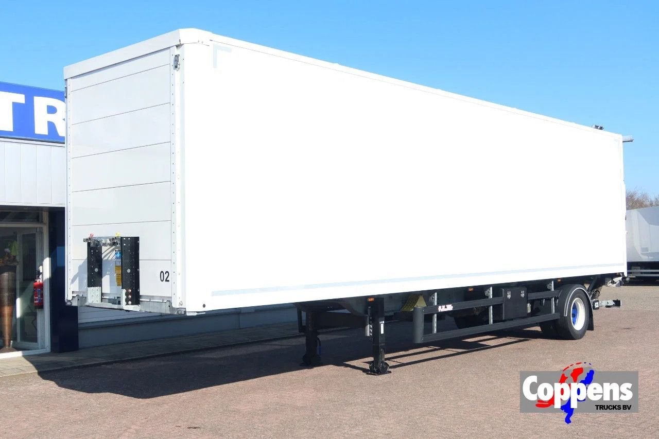 Groenewegen Enkel as, Stuuras, City trailer geisoleerd, Auto's, Vrachtwagens, Bedrijf, Te koop, Aanhangers en Opleggers