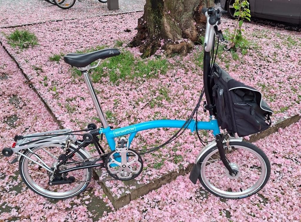 Brompton vouwfiets H6R, Fietsen en Brommers, Ophalen, Brompton, 16 tot 18 inch, Versnellingen