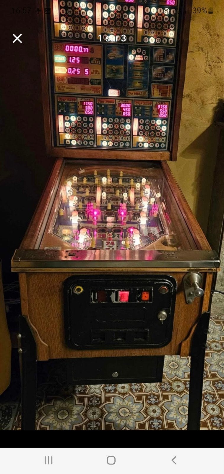 Bingo Continetal, Euro, Enlèvement, Comme neuf, Avec clés