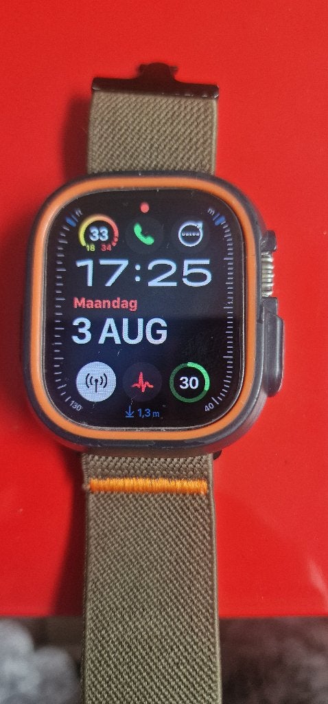 Apple Watch Ultra 2, Étanche, IOS, Avancer d'un pas, Comme neuf