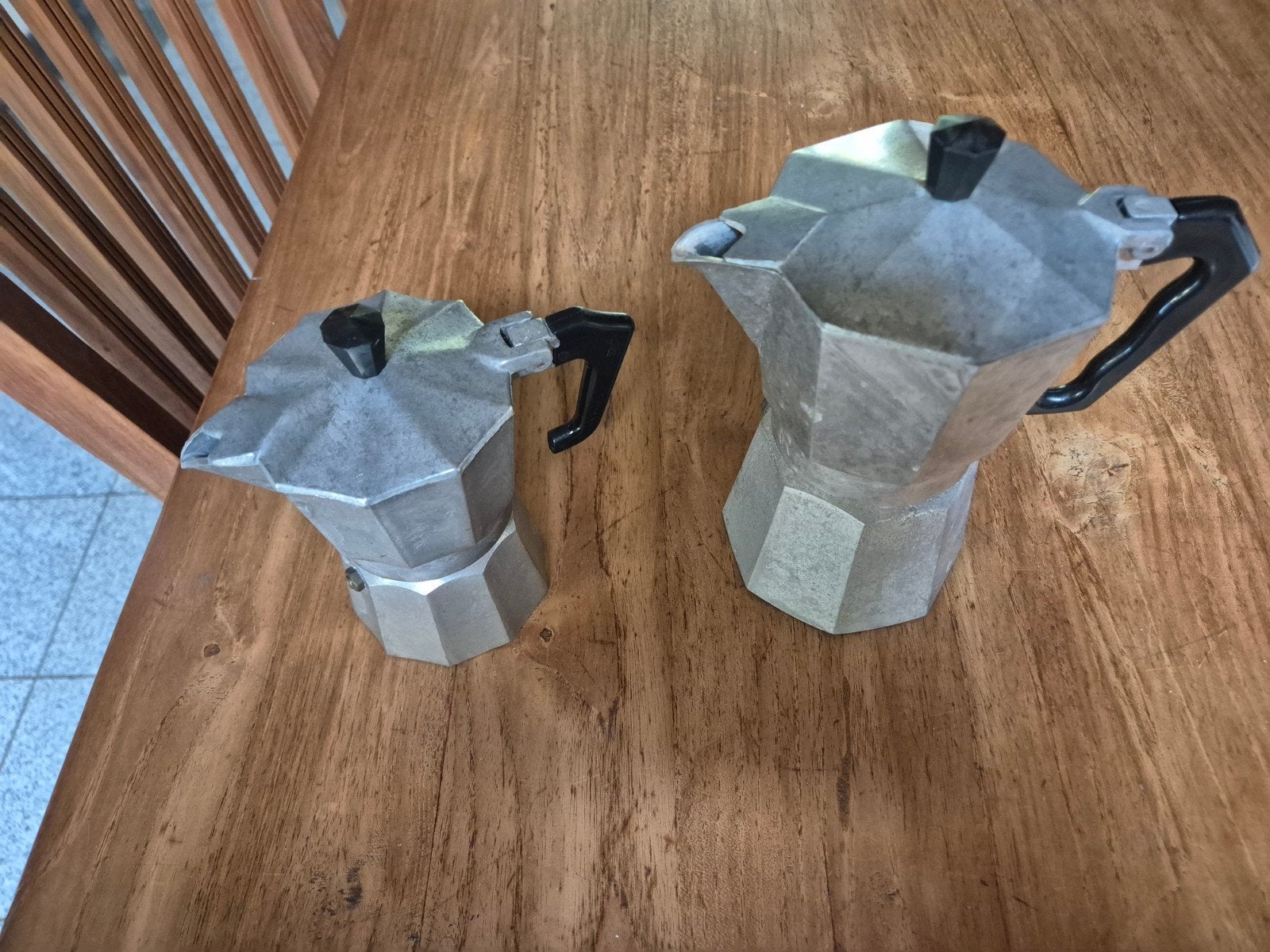 Espresso maker, Ophalen