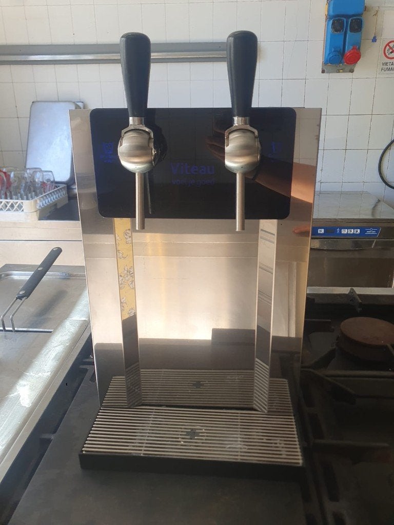 Blupura Blubar Beer Tap waterdispenser plat & bruis, Ophalen of Verzenden, Gebruikt, Koelen en Vriezen