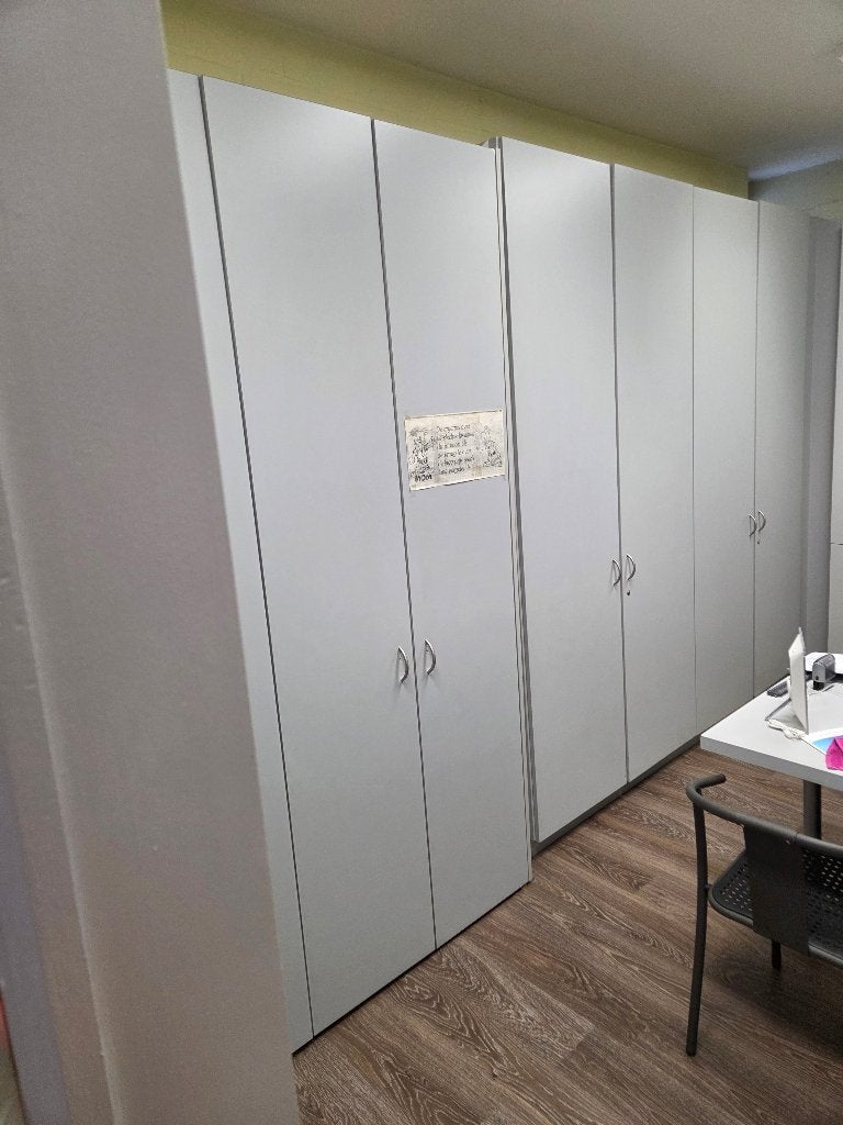 bureaukasten, Ophalen, Gebruikt, 120 cm, Hout