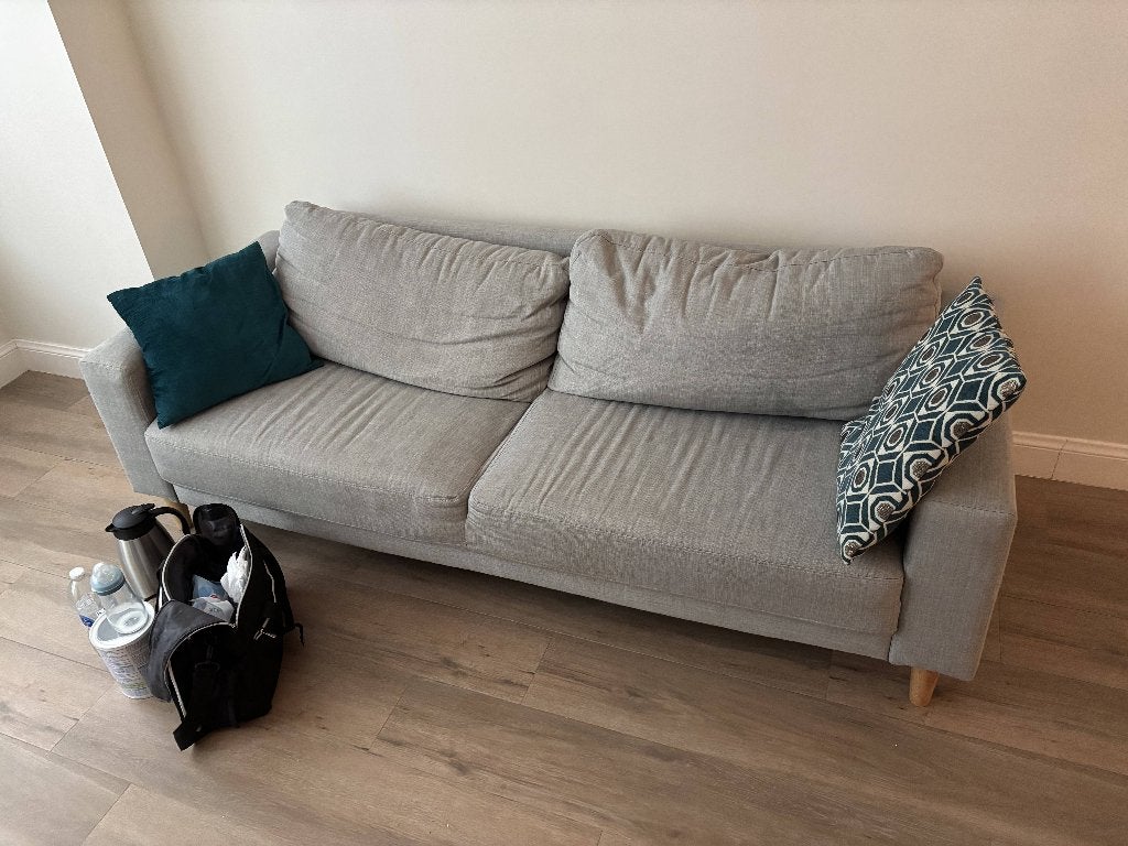 Bank - Fauteuil - Bank, Ophalen, Gebruikt, 150 tot 200 cm, Driepersoons