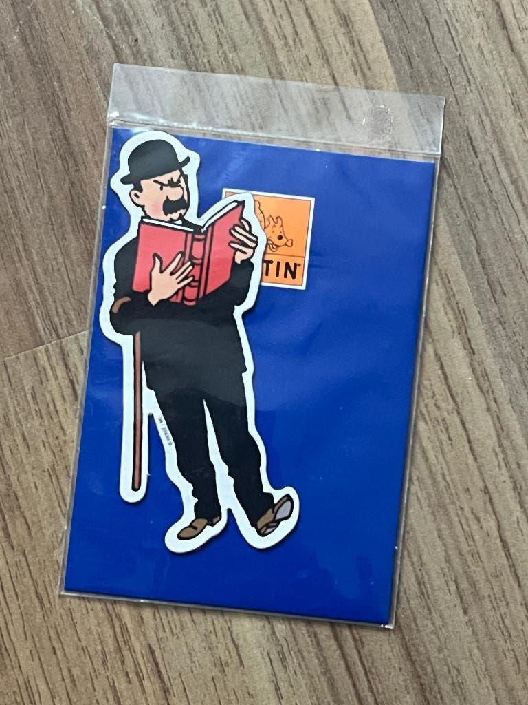 Magnet Dupond(T) - Hergé, Collections, Enlèvement ou Envoi, Tintin