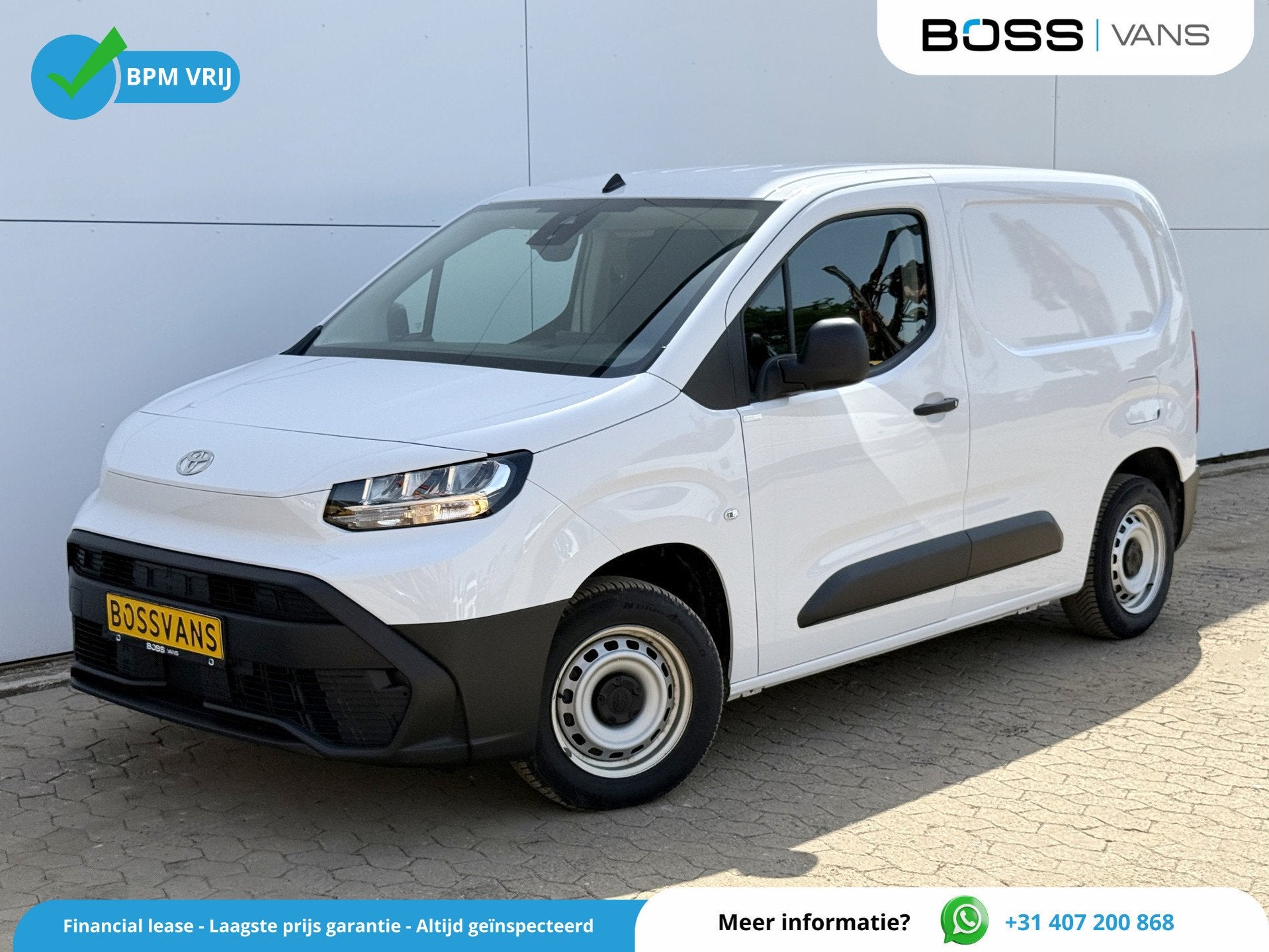 Toyota PROACE CITY 1.5 D 100PK Nieuw Model! L1 Climate Contr, 75 kW, Achat, 1370 kg, Entreprise