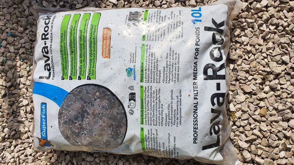 Lava-Rock Superfish 10 liter ongeopend, Ophalen, Nieuw, Overige typen