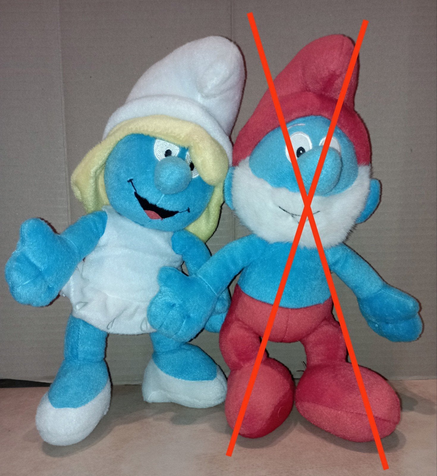 🍄 Knuffel Smurfin 🍄, Verzamelen, Smurfen, Ophalen of Verzenden, Zo goed als nieuw, Smurfin, Poppetje, Figuurtje of Knuffel