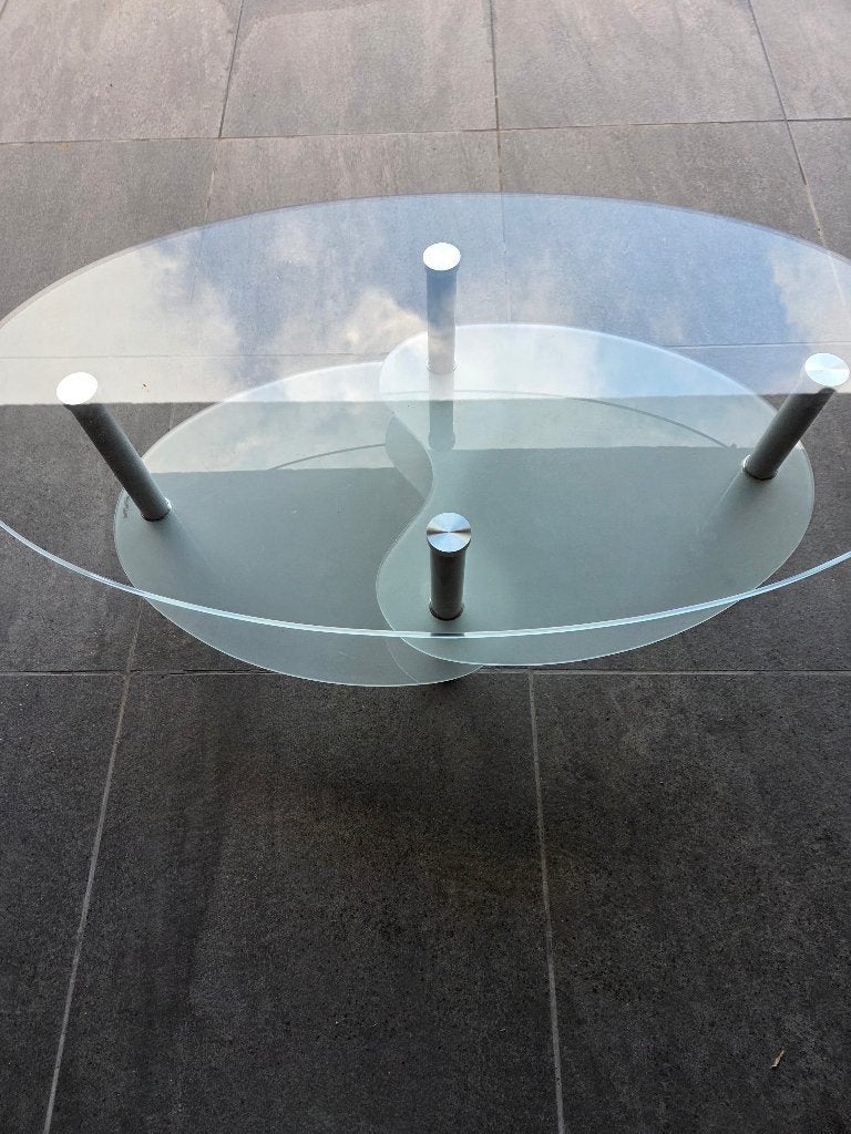 Salontafel, Ophalen, 100 tot 150 cm, 50 tot 100 cm, Ovaal