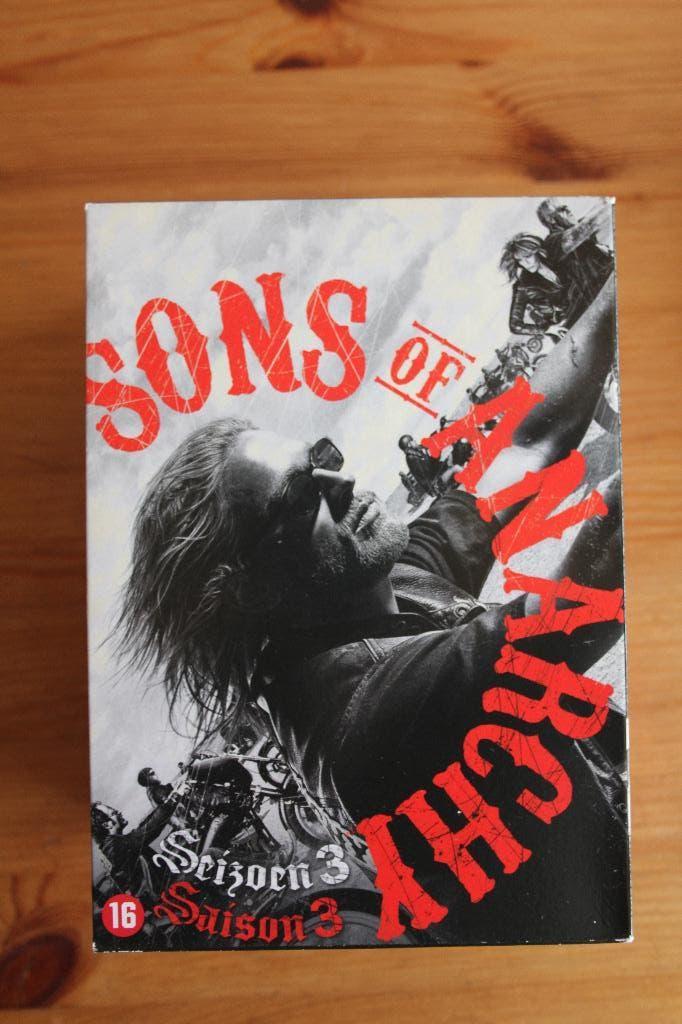 Sons of Anarchy  seizoen 3-4        Span. motorbende-serie!, À partir de 16 ans, Enlèvement ou Envoi, Comme neuf, Drame