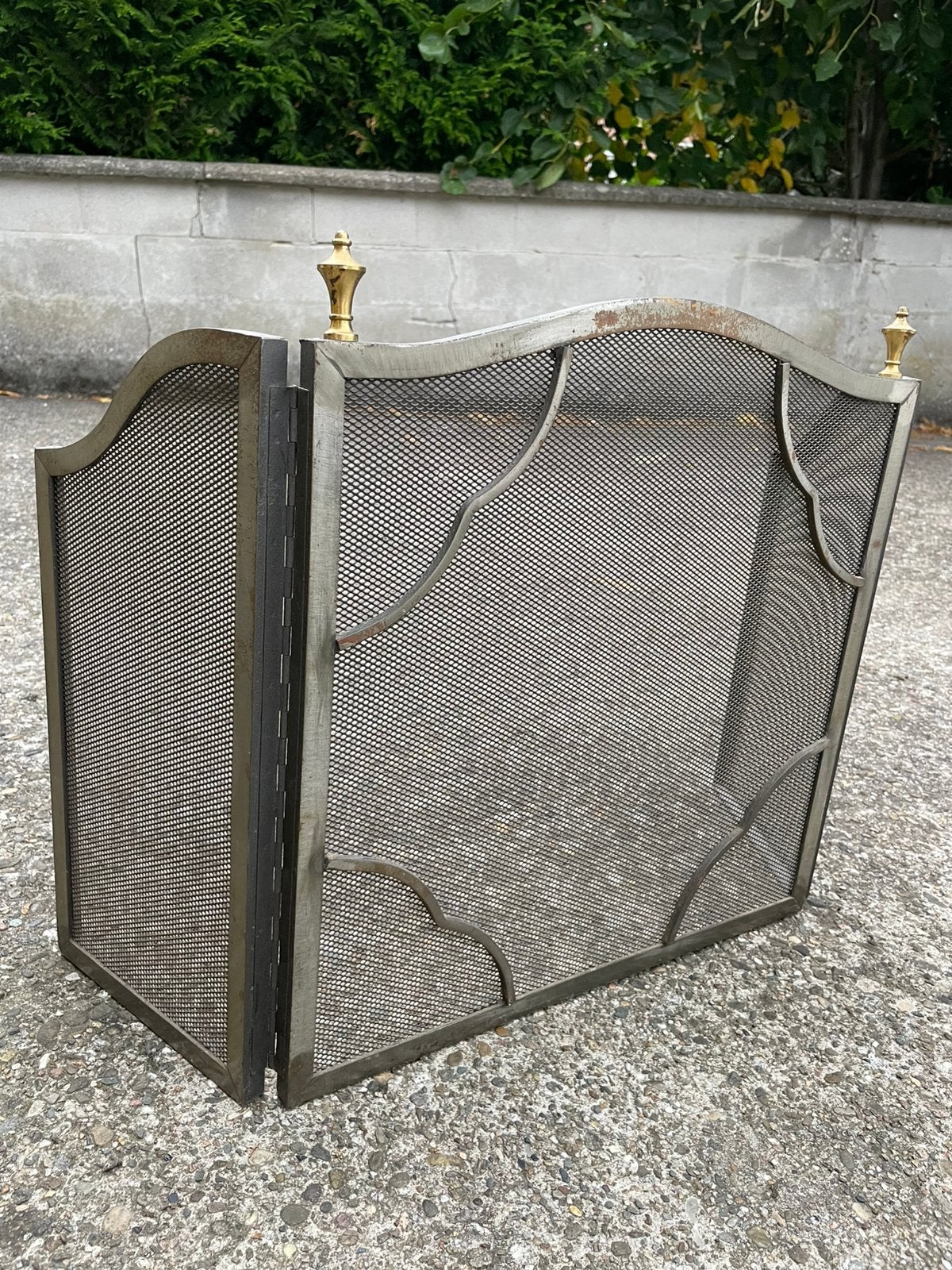 Grille feu ouvert, Maison & Meubles, Enlèvement ou Envoi, Utilisé, Cheminée au bois