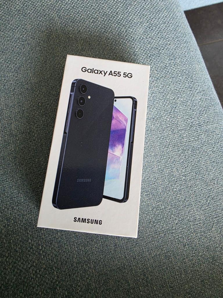 Samsung A55 in complete nieuwstaat, Télécoms, Téléphonie mobile | Samsung, 10 mégapixels ou plus, Enlèvement ou Envoi, Autres couleurs