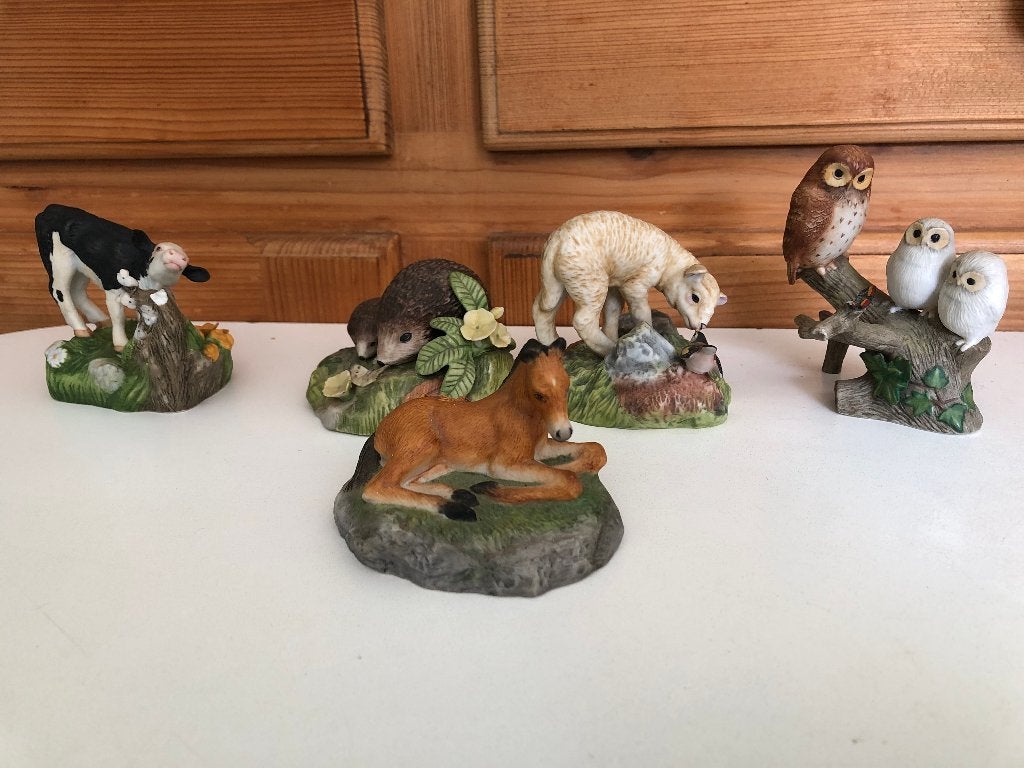 Porceleinen beeldjes van Peter Barrett - 1984, Ophalen, Gebruikt, Dier