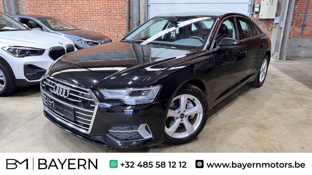 Audi A6 45 TFSI S tronic Trekhaak 28.000km Benzine 2023, Autos, Audi, Entreprise, Carnet d'entretien, Alcantara, Berline
