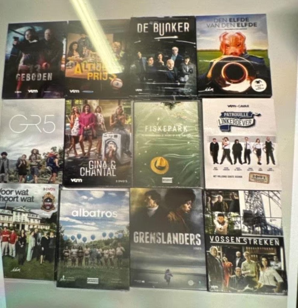 Vlaamse dvd series splinternieuw in de plastiek 15 euro, Ophalen of Verzenden, Nieuw in verpakking