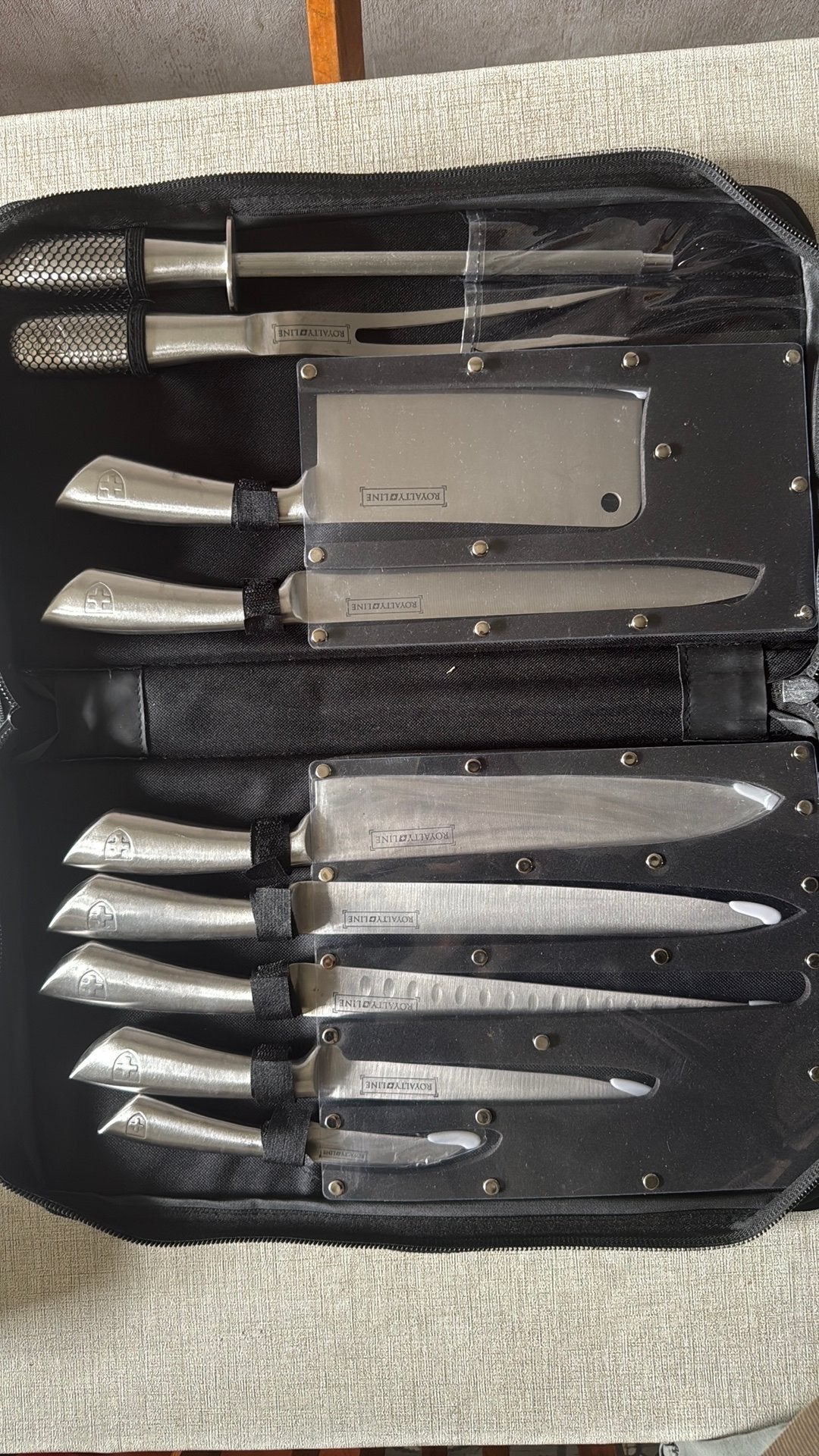 Couteaux de cuisine neufs, Enlèvement ou Envoi, Inox ou Chrome, Royalty Line, Neuf