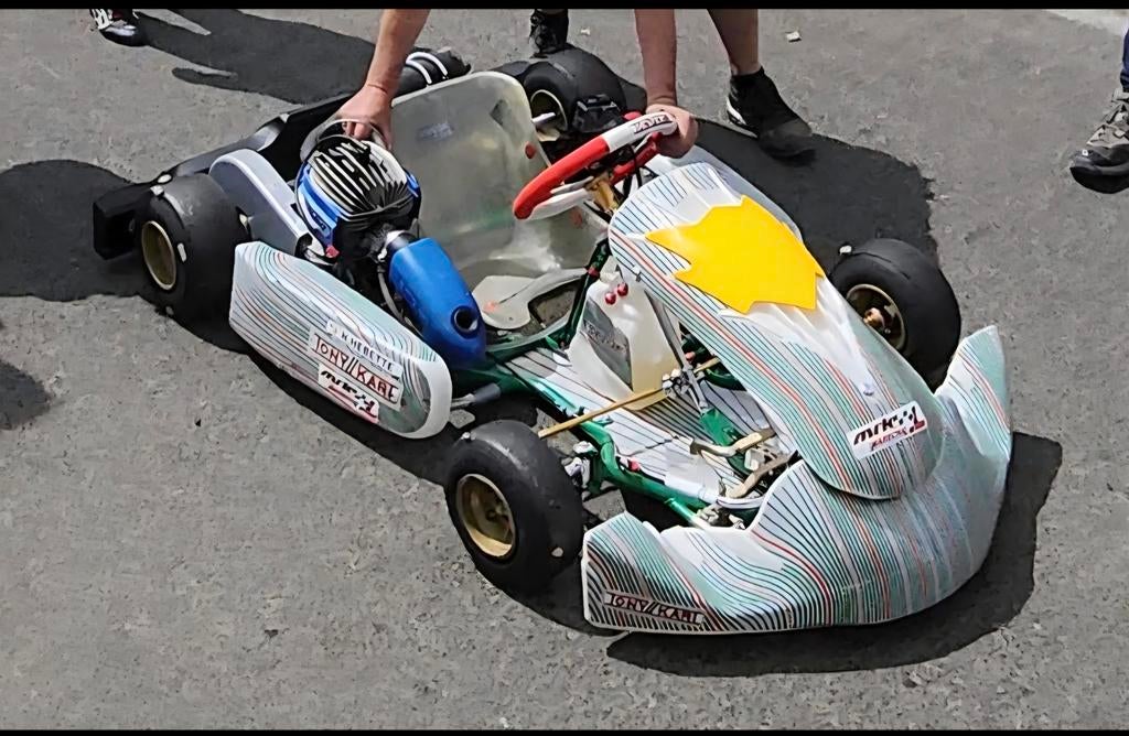 Karting Kart Tony Kart OTK Mini complet + Moteur Iame mini, Ophalen, Kart
