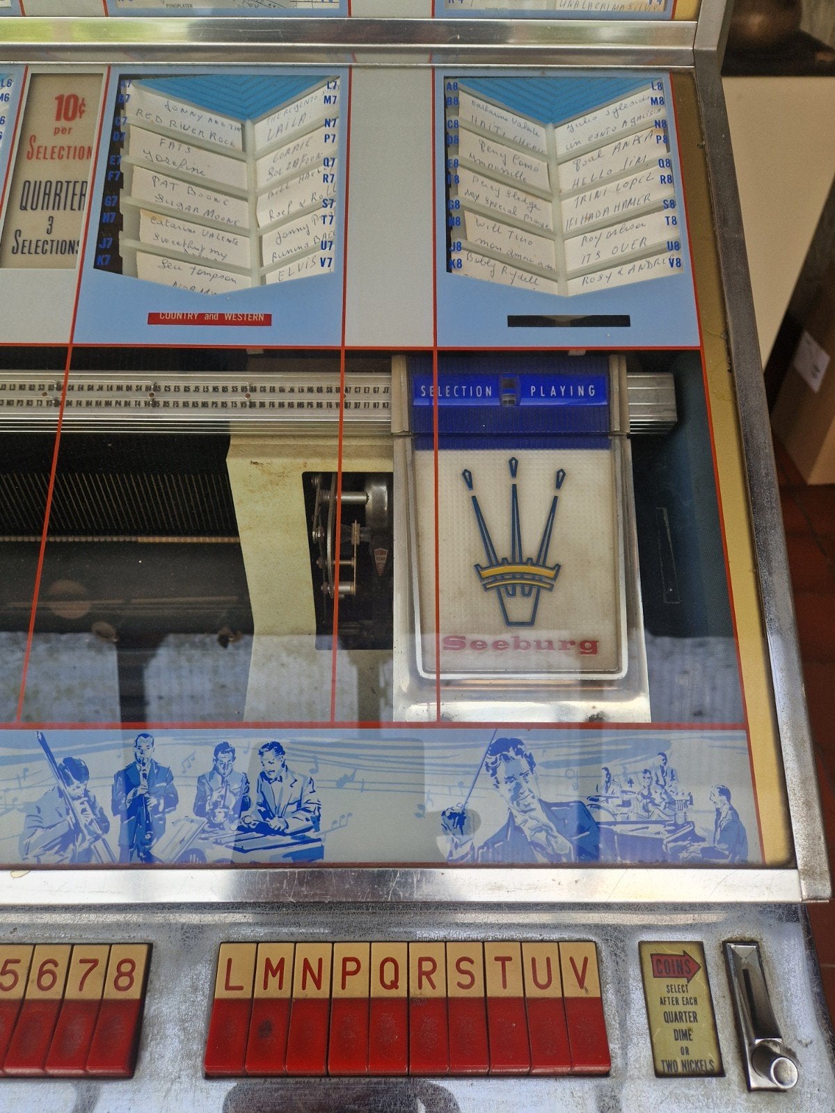 Juke box Seeburg Q160, Collections, Enlèvement, Seeburg