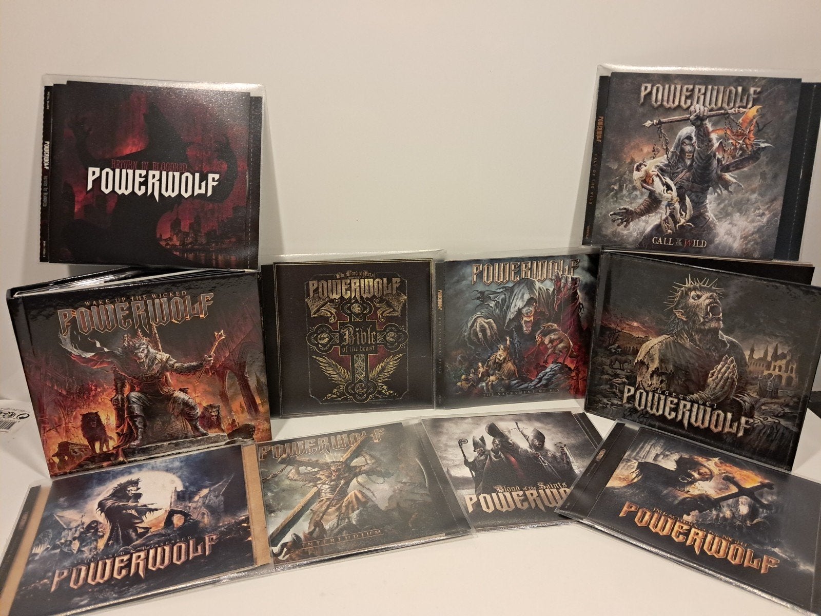 POWERWOLF - lot de 10 CD, Enlèvement ou Envoi, Album
