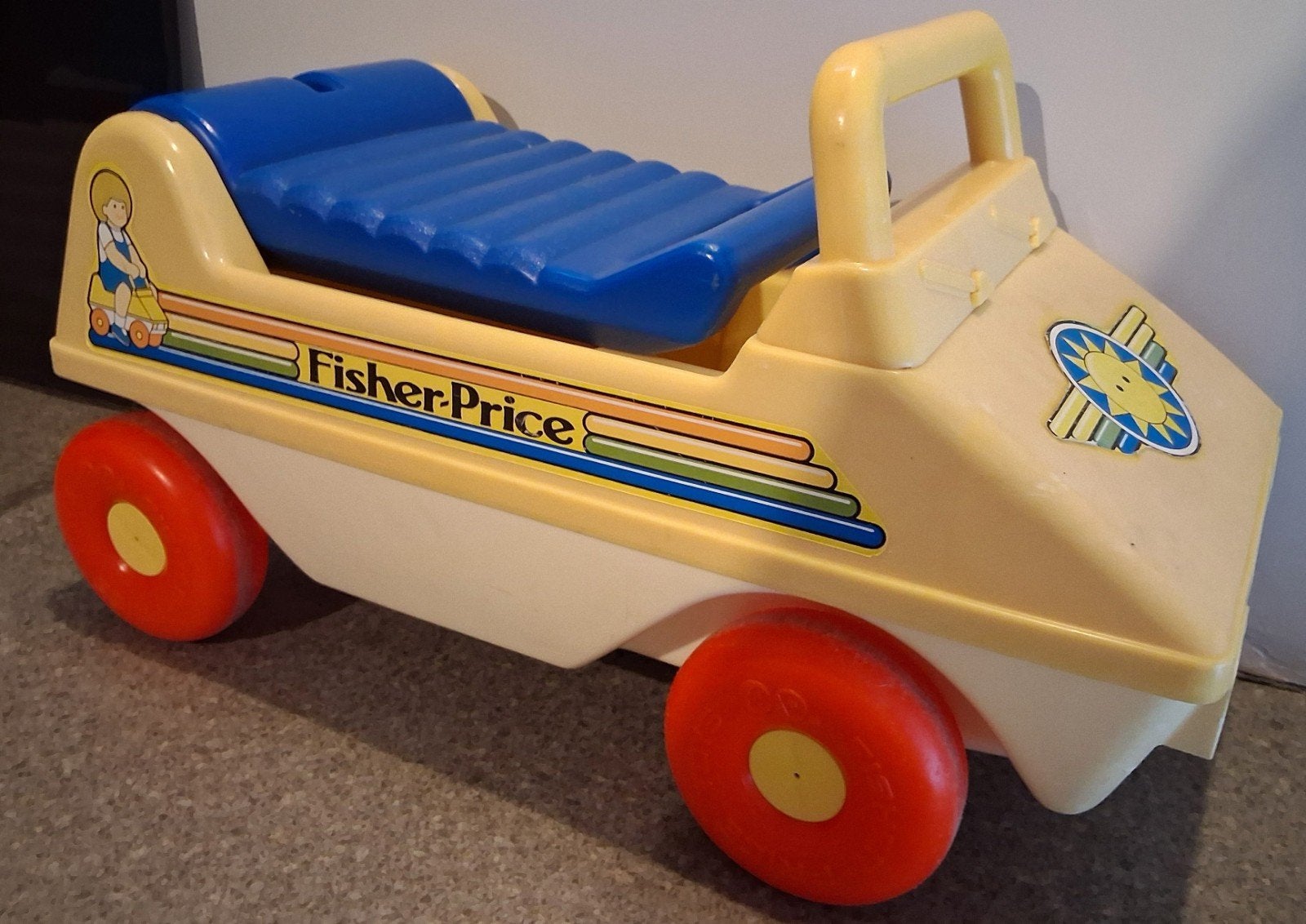 fisher price globetrotter loopauto retro, Enlèvement