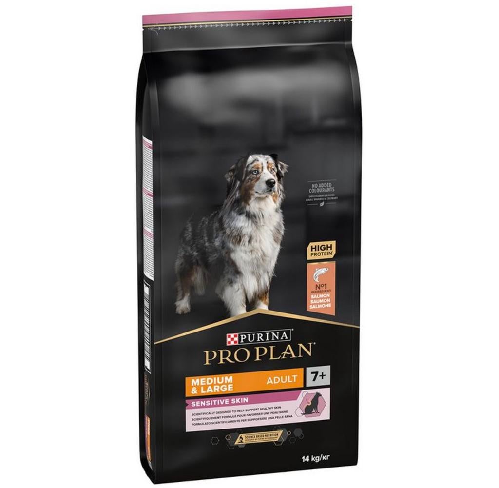 Croquettes PROPLAN Medium&Large Adult 7+ Saumon, Animaux & Accessoires, Enlèvement ou Envoi, Chien