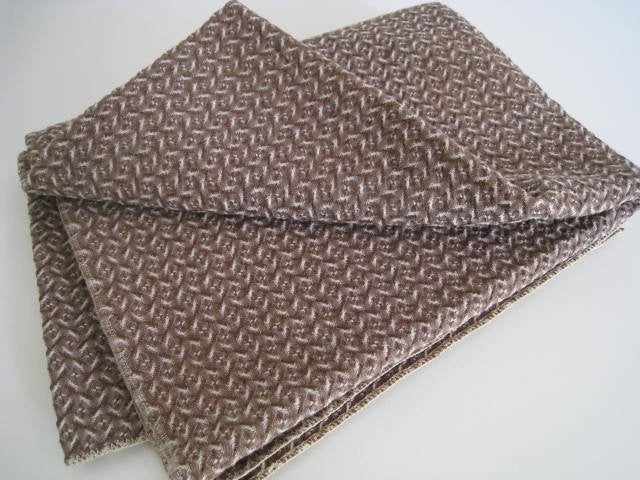 Tafelkleed 116x86cm, bruin met wit gewafelde stof, nieuw!!, Huis en Inrichting, Tafelkleed, Ophalen, Bruin