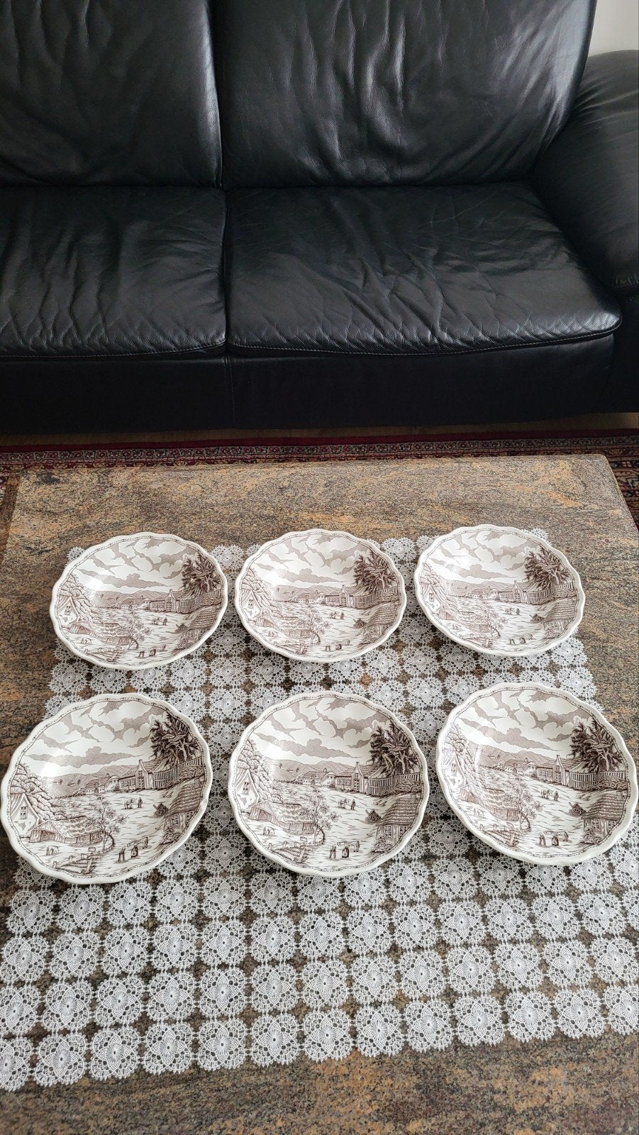 Belles assiettes creuses anciennes, Antiquités & Art, Enlèvement ou Envoi