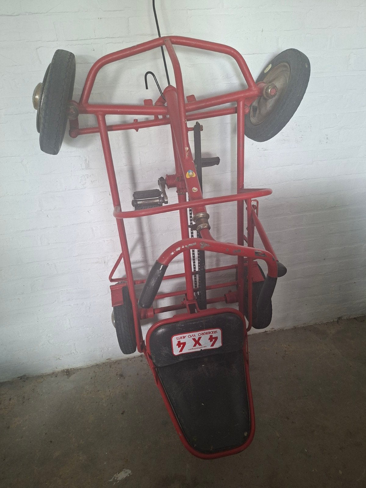 Vintage gocart, Enlèvement