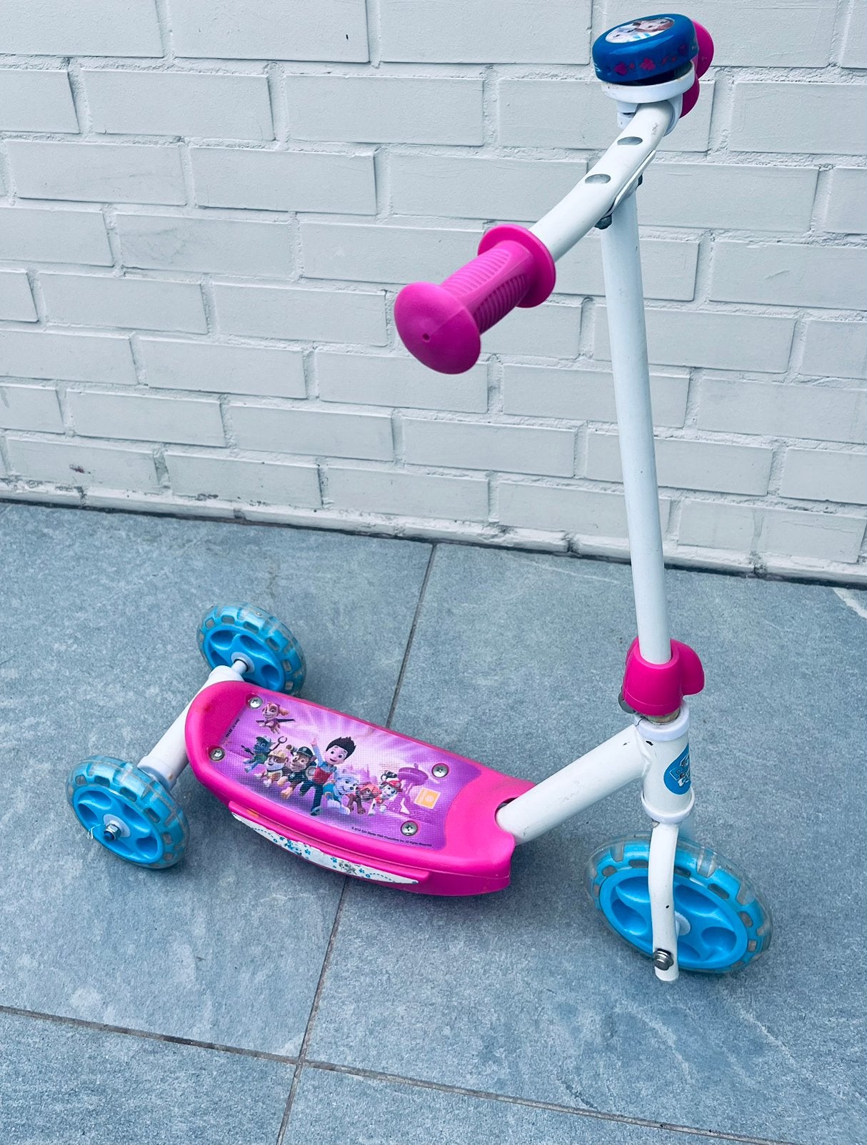 Trottinette enfant 3 roues - Rose et bleue - Pat'Patrouille, Vélos & Vélomoteurs, Enlèvement