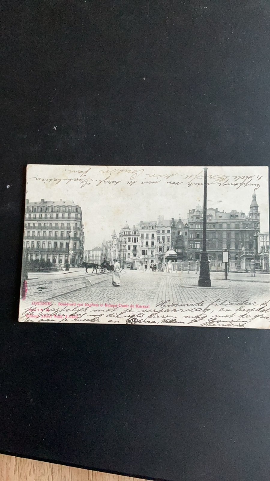 Ostende rampe du kursaal, Enlèvement ou Envoi, Avant 1920, Affranchie, Flandre Occidentale