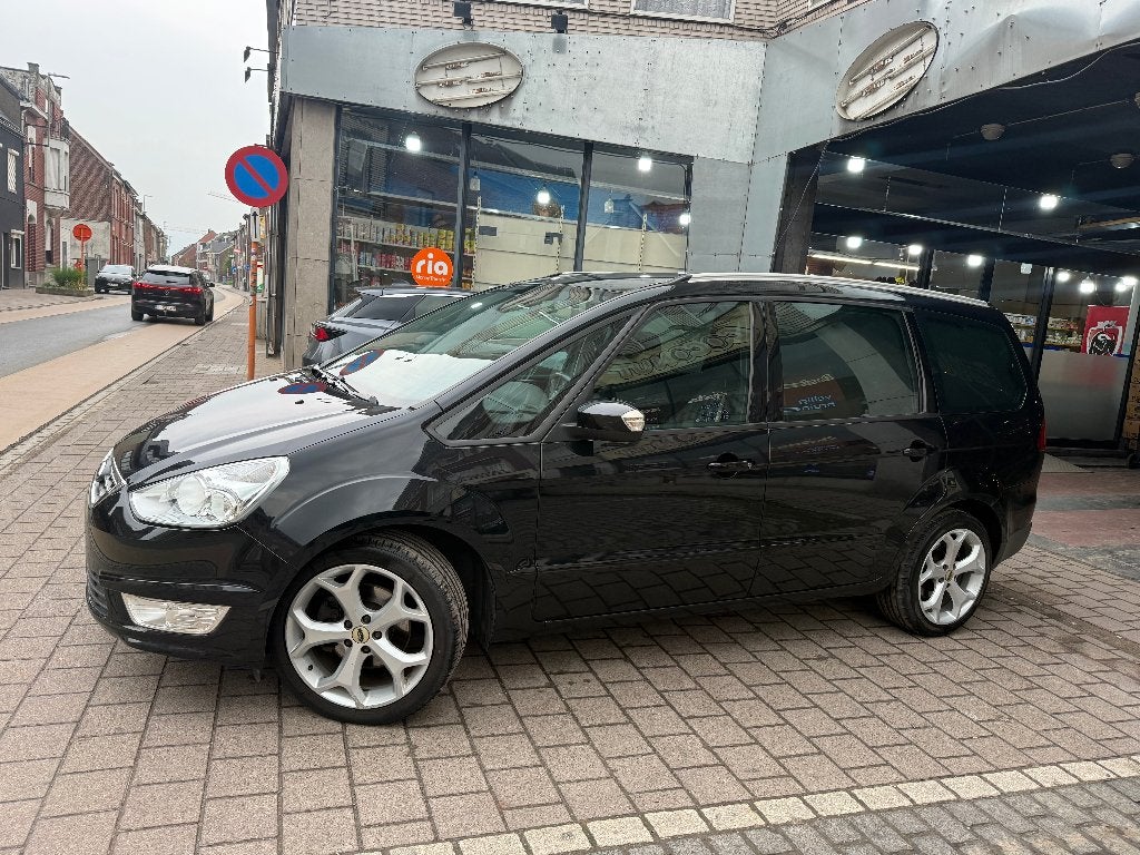 Ford Galaxy 2.0 TDCi 2e hands historische autopas, Euro 5, Zwart, Bedrijf, 5 deurs