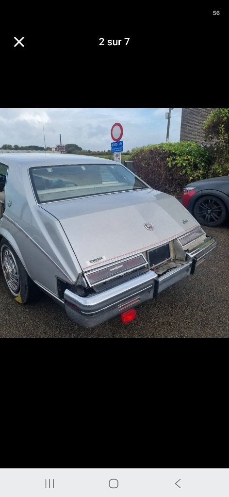 Cadillac Sevilla 1984 V8, Auto's, Automaat, Achterwielaandrijving, Beige, Leder