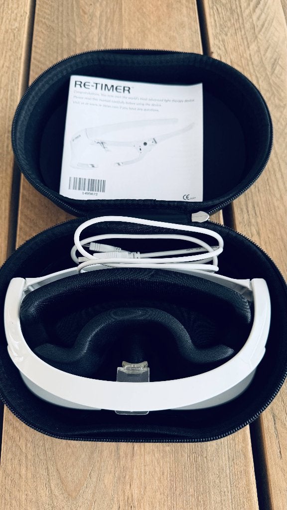 Nieuwe originele Re-Timer lichttherapiebril, Sport en Fitness, Ophalen, Nieuw, Overige typen