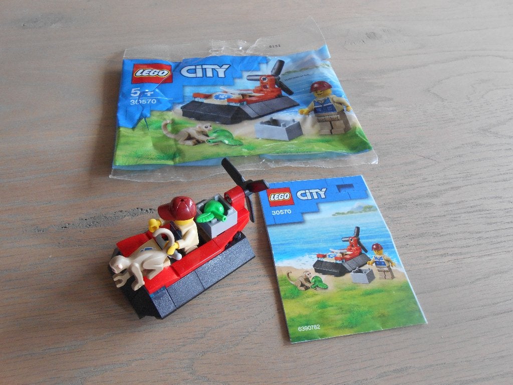 lego city hoovertje met aap 30570, Kinderen en Baby's, Lego, Inclusief instructies, Ophalen of Verzenden, Complete set