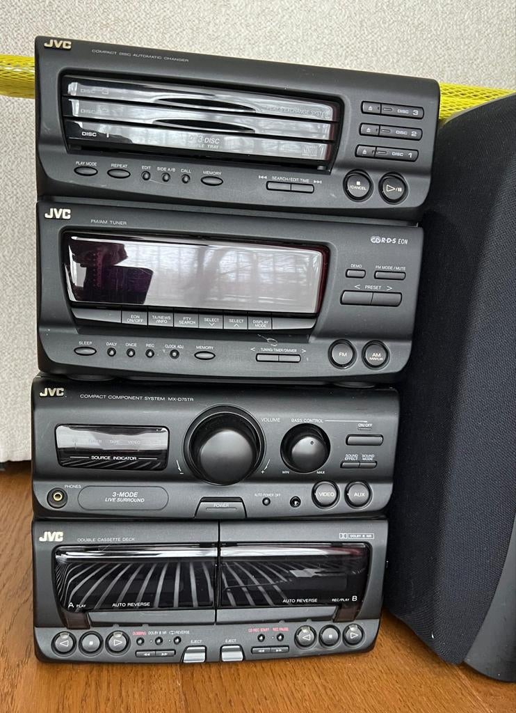 Chaîne hi-fi JVC parfait état et de fonctionnement, TV, Hi-fi & Vidéo, Lecteurs CD, Enlèvement, JVC