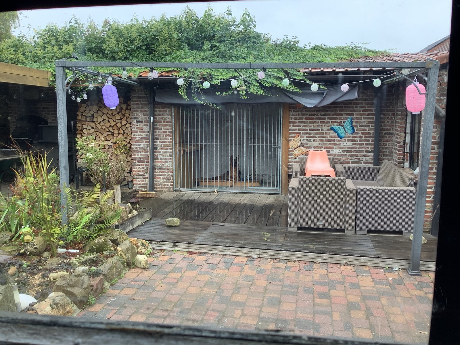 Hondegril 1.80 x2.00, Ophalen