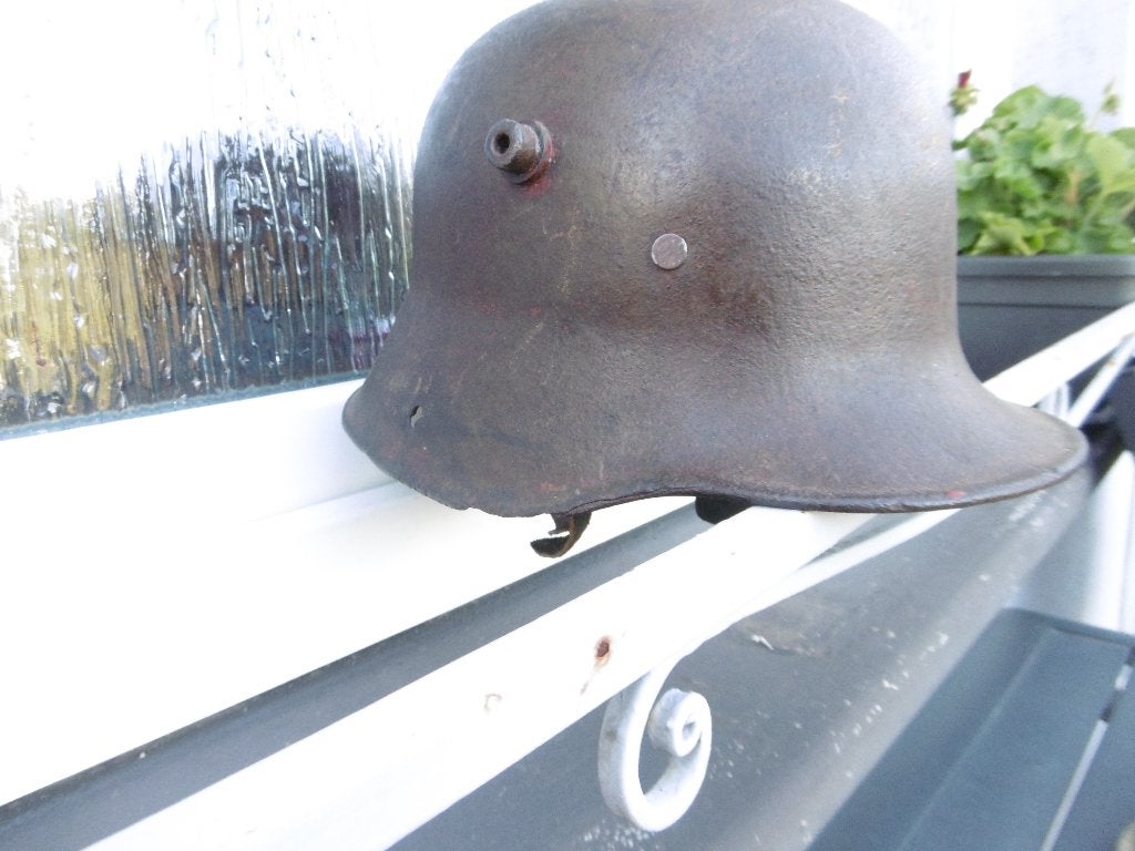 Stahlhelm modèle 16, Collections, Enlèvement ou Envoi, Armée de terre, Casque ou Béret