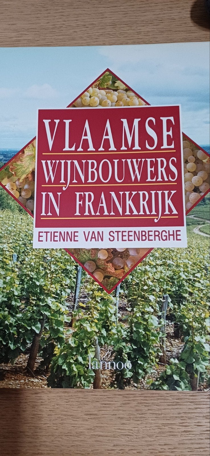 Vlaamse wijnbouwers in Frankrijk. Collectors item uit 1988., Boeken, Kookboeken, Ophalen, Étienne van Steenberghe, Zo goed als nieuw